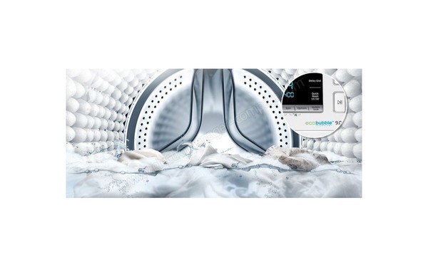 SAMSUNG WW90K7415OW - Technologie EcoBubble (cr&eacute;dit : Boulanger)