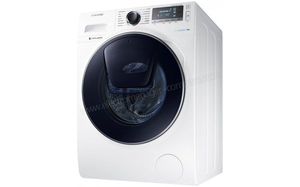 SAMSUNG WW90K7415OW - Vue 3/4 droite 2 (cr&eacute;dit : Boulanger)