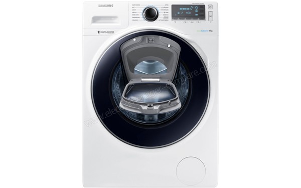 SAMSUNG WW90K7415OW - Vue de face 2 (cr&eacute;dit : Boulanger)