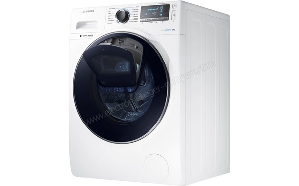 SAMSUNG WW90K7415OW - Vue 3/4 droite 3 (cr&eacute;dit : Boulanger)