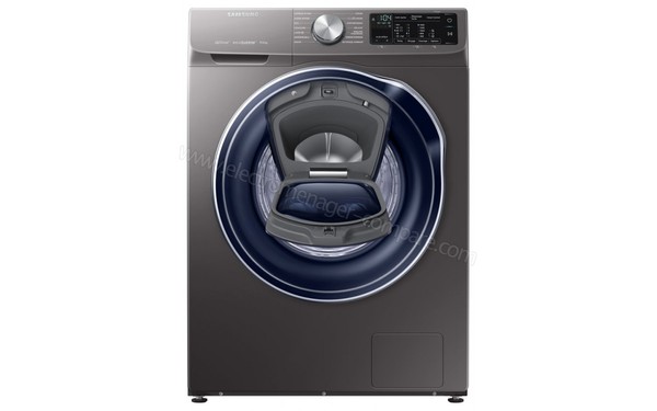 SAMSUNG WW90M645OPX - Vue de face avec Add Wash