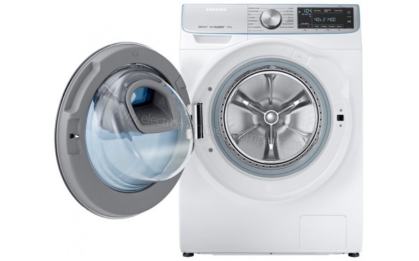 SAMSUNG WW90M74FNOA - Vue de face hublot ouvert