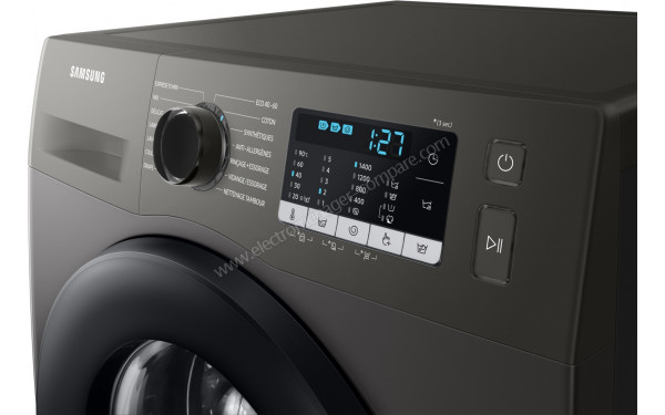 SAMSUNG WW90TA046AX - Vue des programmes