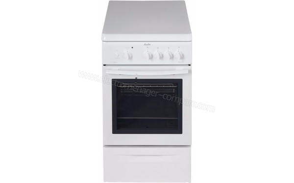 SAUTER SCG953W - Vue de face, couvercle abattu (cr&eacute;dit : Boulanger)