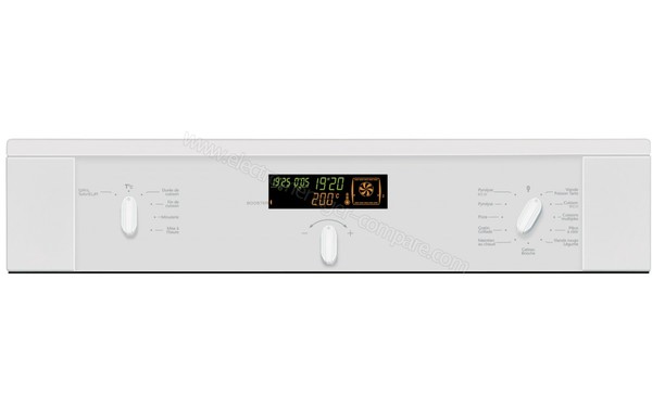 SAUTER SFP930WW - Bandeau de commandes