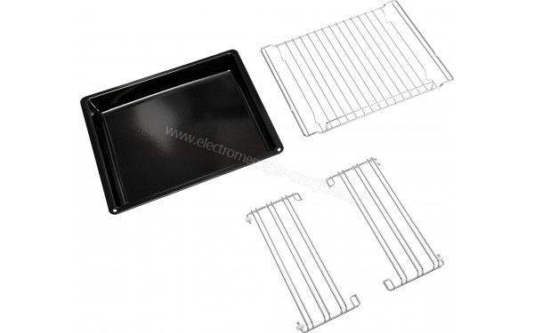 SAUTER SKC6302LB - Vue de la grille, du l&egrave;chefrite et des rails