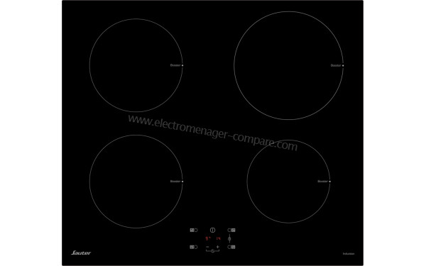 SAUTER SPI3642B - Vue du dessus