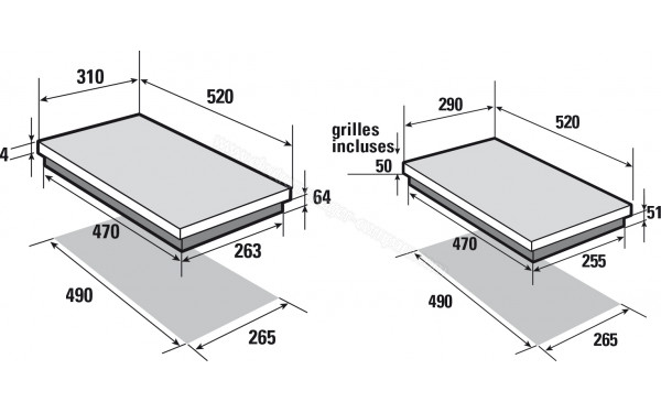 SAUTER SPI9332MB - Dimensions