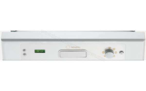 SCHOLTES LVX 12-56 WH - Panneau de commandes