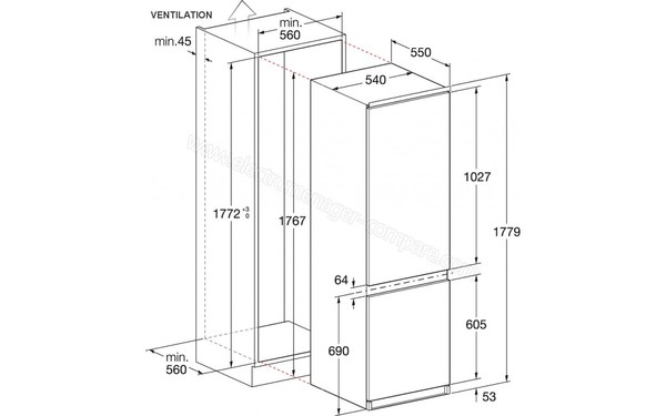 SCHOLTES RCB 31 AAI - Schemas d'encastrement