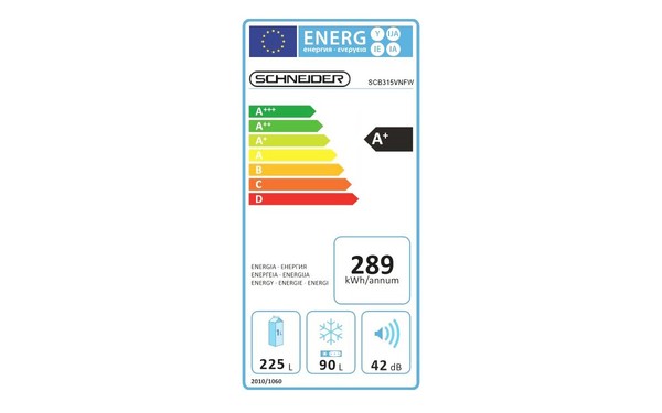 SCHNEIDER SCB315VNFW - &Eacute;tiquette &eacute;nergie