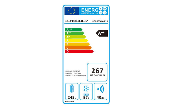 SCHNEIDER SCCB336DNF2X - &Eacute;tiquette &eacute;nergie