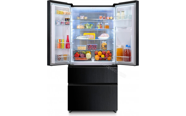 SCHNEIDER SCFD536NFAT - Vue de l'int&eacute;rieur de la partie r&eacute;frig&eacute;rateur