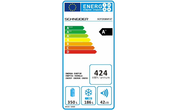 SCHNEIDER SCFD536NFAT - &Eacute;tiquette &eacute;nergie