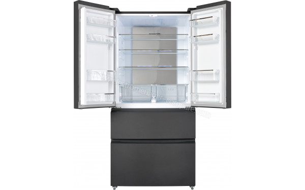 SCHNEIDER SCFD536NFB - Vue de l'int&eacute;rieur partie r&eacute;frig&eacute;rateur