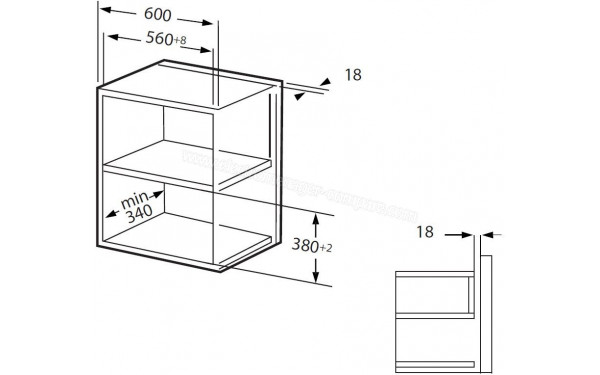 SCHNEIDER SCMG138BK - Dimensions