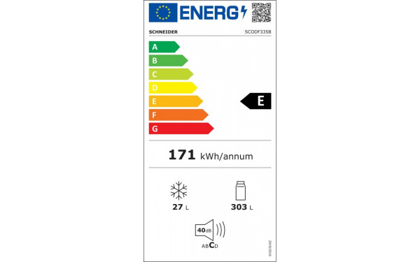 SCHNEIDER SCODF335B - &Eacute;tiquette &eacute;nergie v2