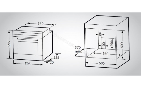 SCHNEIDER SCOP27MIBS - Dimensions