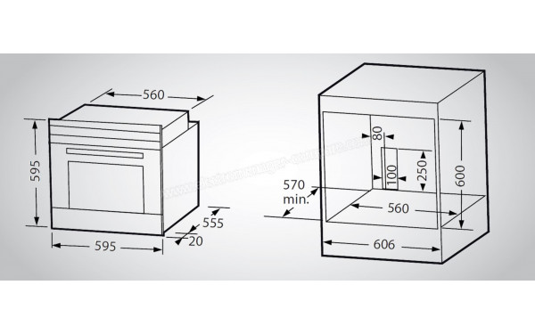 SCHNEIDER SCOP72HIDX - Dimensions