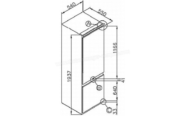 SCHNEIDER SCRCE193NN - Dimensions