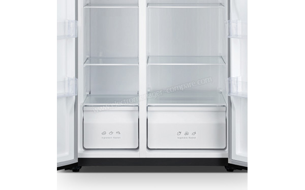 SCHNEIDER SCSBF503WDNFB - Bac fra&icirc;cheur et tiroir cong&eacute;lateur