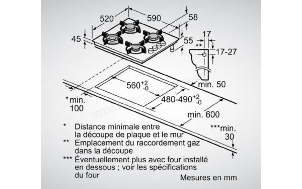 SCHNEIDER SCTG6040B1 - Dimensions