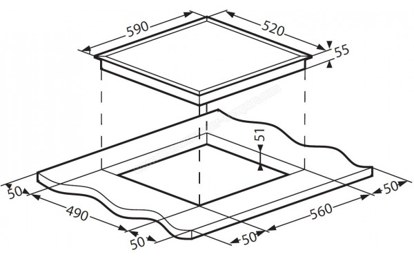 SCHNEIDER SCTI6030N3/1 - Sch&eacute;ma technique