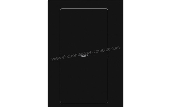 SCHNEIDER SCTI6041N3/1 - Zoom sur le foyer &agrave; induction