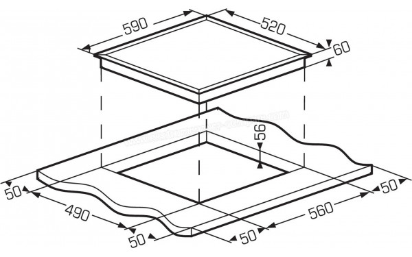SCHNEIDER SCTI631SSL - Dimensions