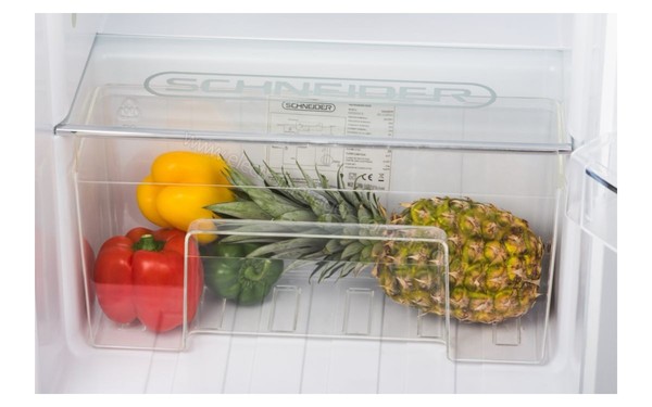 SCHNEIDER SDD208VR - Vue du bac &agrave; l&eacute;gumes 1 (cr&eacute;dit : Boulanger)