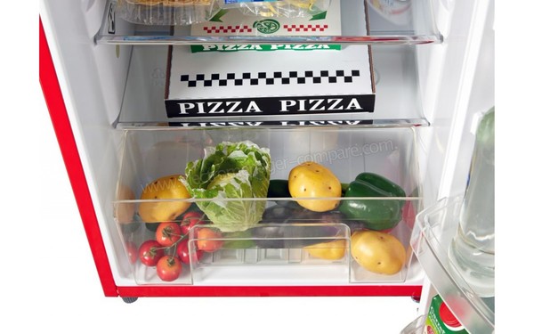 SCHNEIDER SDD208VR - Vue du bac &agrave; l&eacute;gumes 2 (cr&eacute;dit : Boulanger)