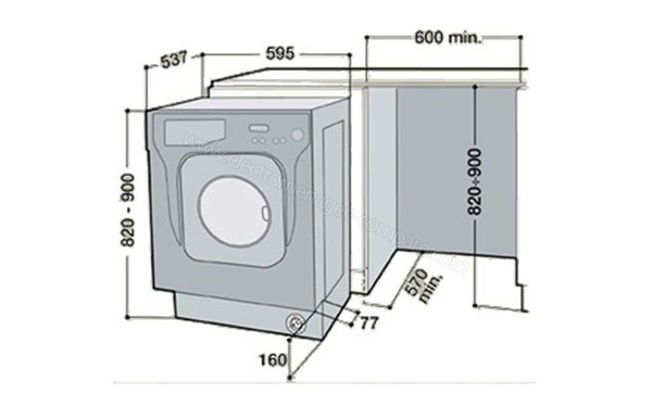 SCHOLTES SDLE 129 (EU) - Sch&eacute;ma technique
