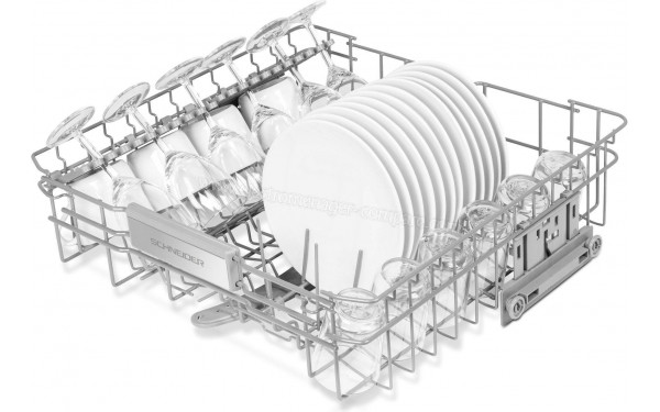 SCHNEIDER SDW1542BDIW - Vue du panier sup&eacute;rieur
