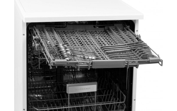 SCHNEIDER SDW1542BDIW - Vue du tiroir sup&eacute;rieur