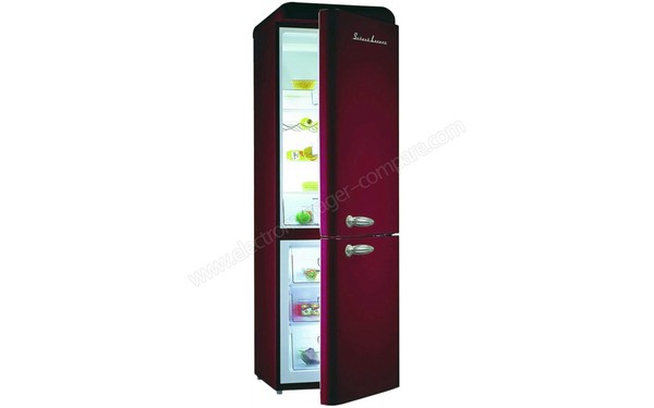 SCHAUB LORENZ SL300CBRW - Vue 3/4 gauche portes ouvertes