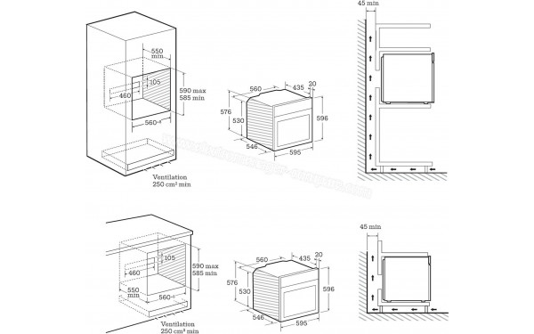 SCHOLTES SOFP1610X - Sch&eacute;ma technique