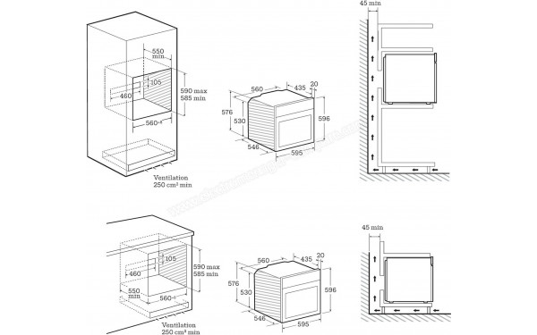 SCHOLTES SOFP1612X - Sch&eacute;ma technique