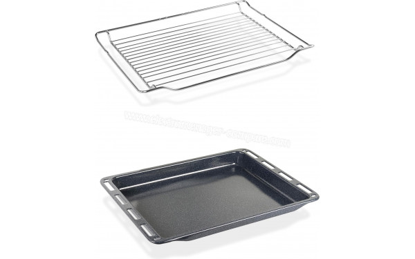 SCHOLTES SOFP9610B - Vue de la grille et du l&egrave;chefrite