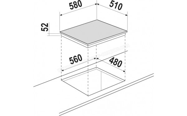 SCHOCK STIB64WHE - Dimensions
