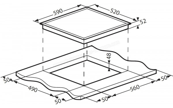 SCHNEIDER STV603 - Sch&eacute;ma technique