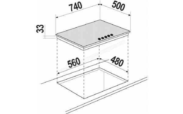 SCHOCK PC75 Noir - Dimensions