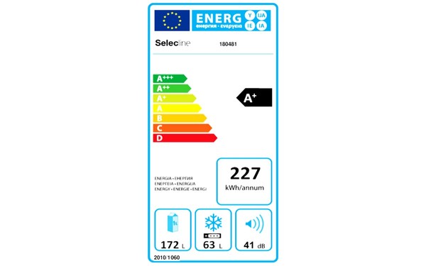 SELECLINE GN312A+ - &Eacute;tiquette &eacute;nergie