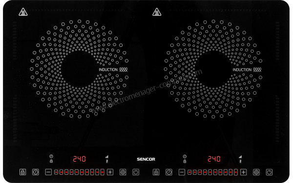 SENCOR SCP 4501BK - Vue du dessus