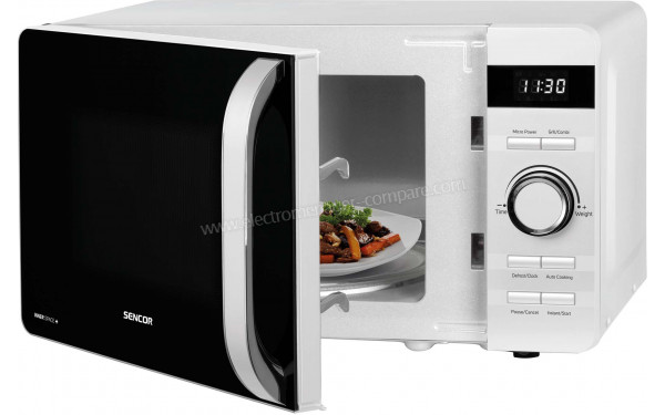 SENCOR SMW 5517WH - Vue 3/4 droite