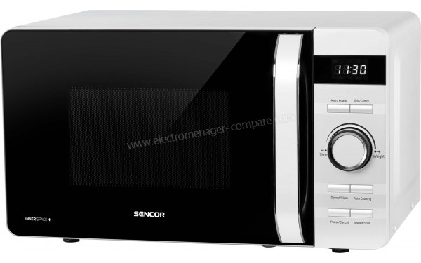 SENCOR SMW 5517WH - Vue 3/4 droite