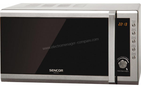 SENCOR SMW 6001DS - Vue 3/4 droite