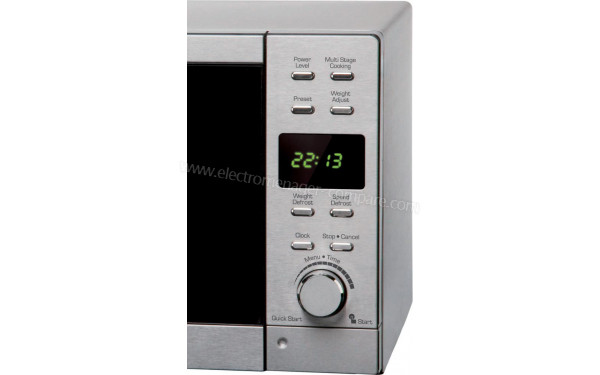 SENCOR SMW 6022 - Panneau de commandes