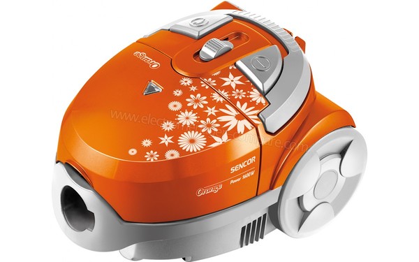 SENCOR SVC 530 Orange - Vue 3/4 droite