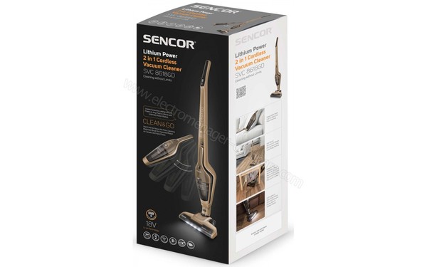 SENCOR SVC 8618GD - Vue du pack