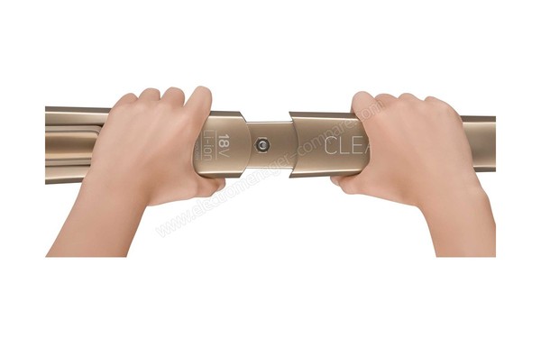 SENCOR SVC 8618GD - Vue de la poign&eacute;e